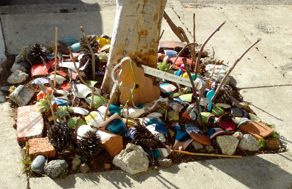 Autre forme de street art à Mission bis