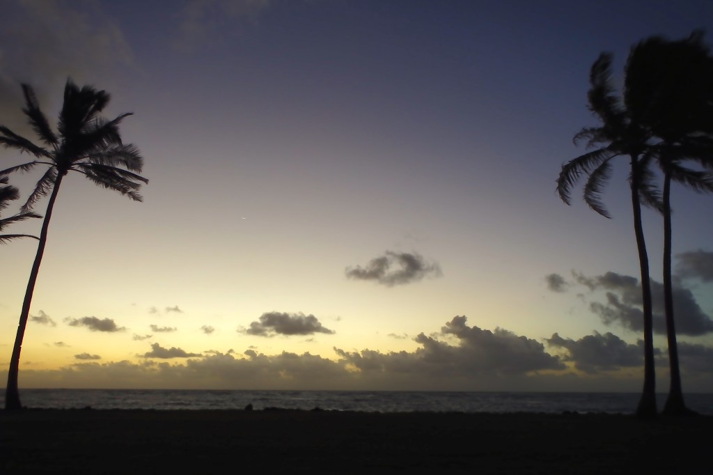 Premières lueurs de l'aube