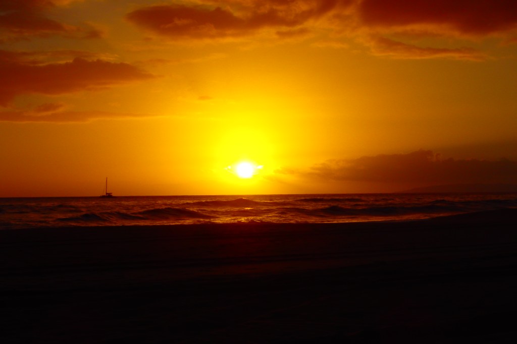 Dernier coucher de soleil sur Kauai