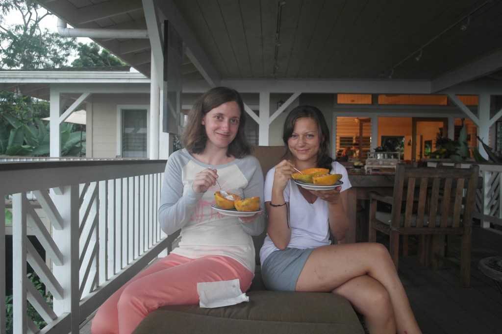 Dessert papaye amélioré sur le Lanai