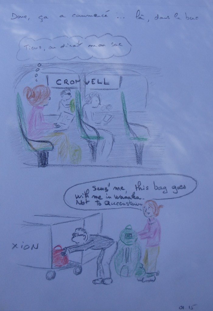 Eviter de laisser mon sac partir ailleurs.