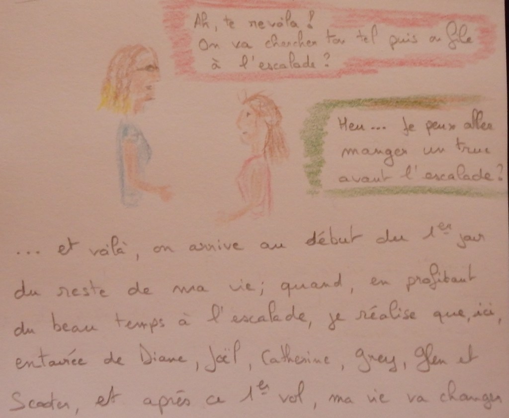 Pour tourner la page...