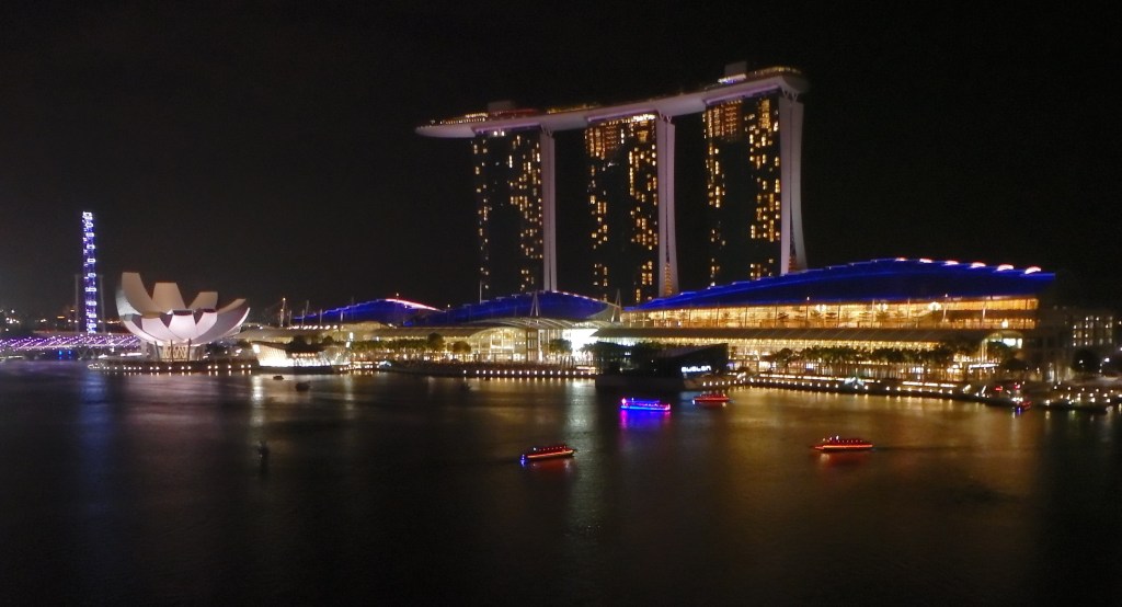 Marina Bay Sands by night