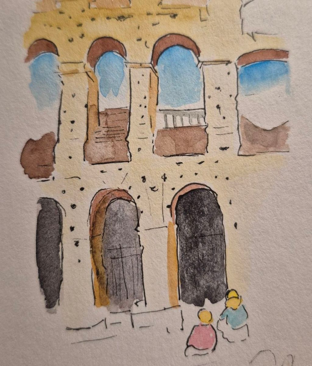 Rome jour 2 – À l&rsquo;assaut du&nbsp;Colisée