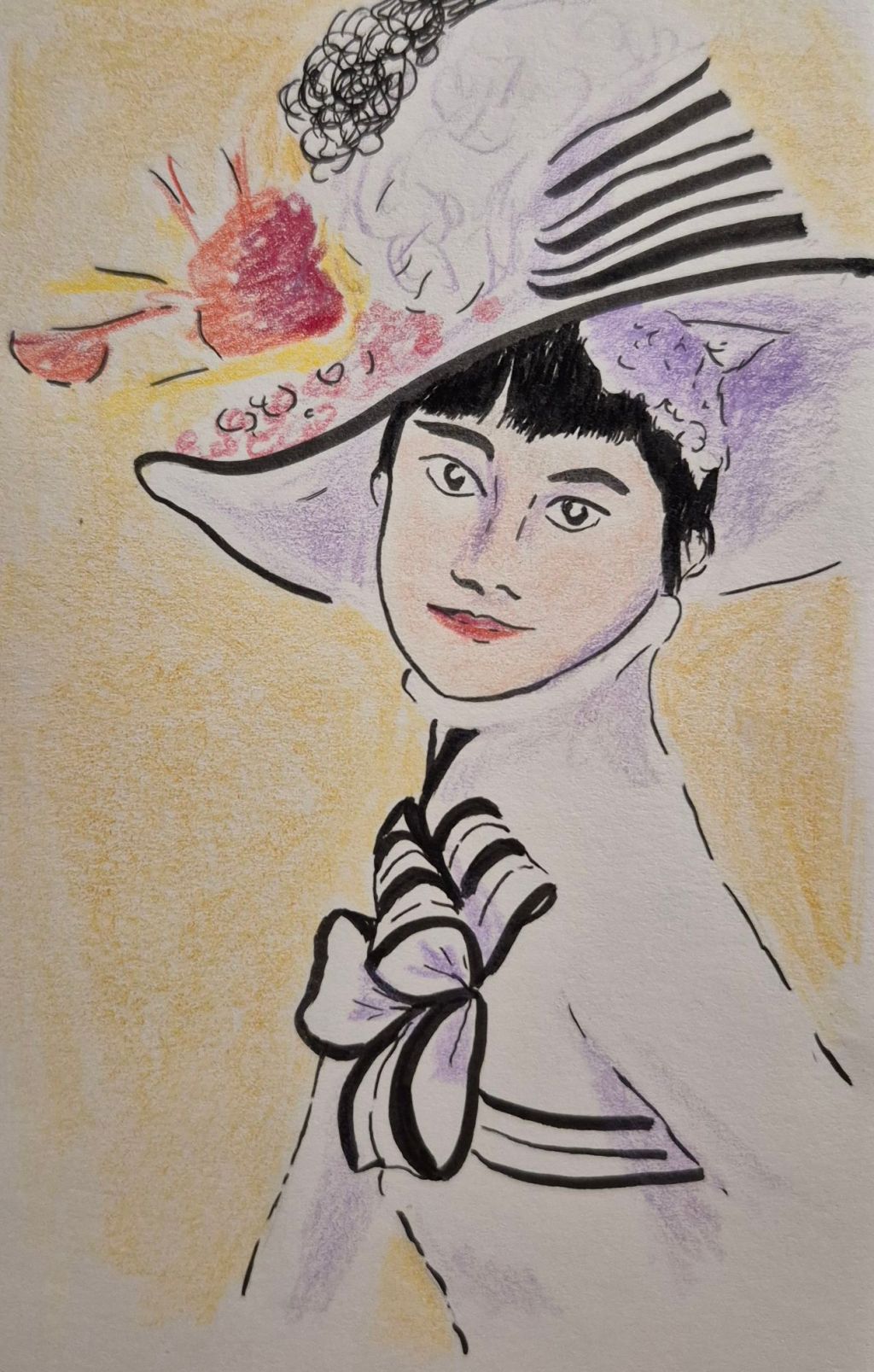 Inktober 2026- jour 14 –&nbsp;Lady